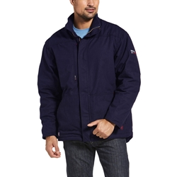 10032956 | Mens Ariat FR Workhorse Jacket | Navy 